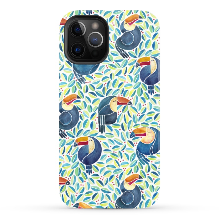 iPhone 12 Pro StrongFit Toucan Do It by gingerlique