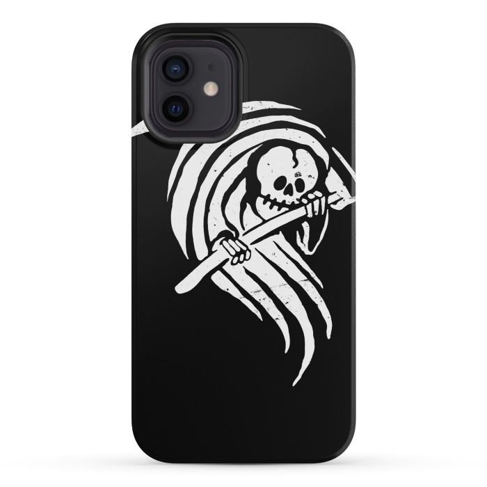 iPhone 12 mini StrongFit Grim Reaper by Afif Quilimo