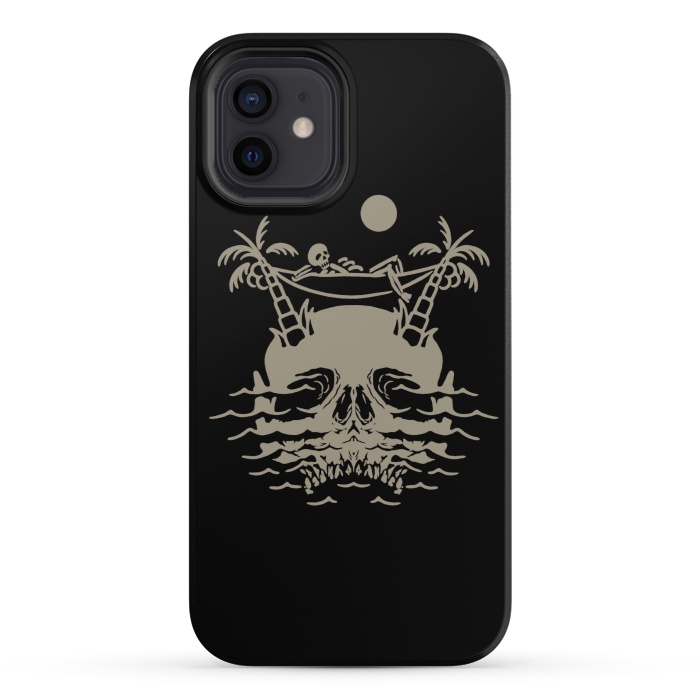 iPhone 12 StrongFit Skull Island 3 by Afif Quilimo