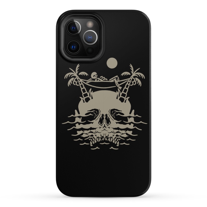 iPhone 12 Pro StrongFit Skull Island 3 by Afif Quilimo