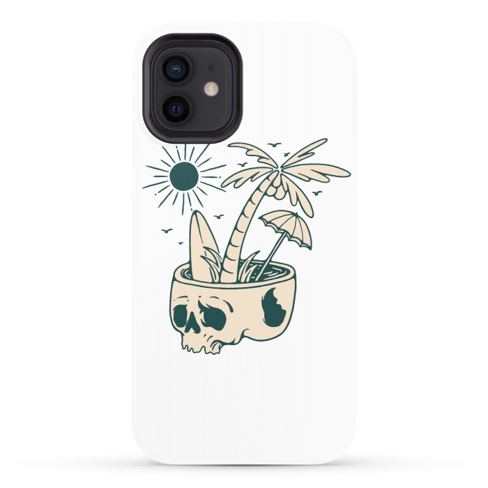 iPhone 12 StrongFit Skull Summer 1 by Afif Quilimo