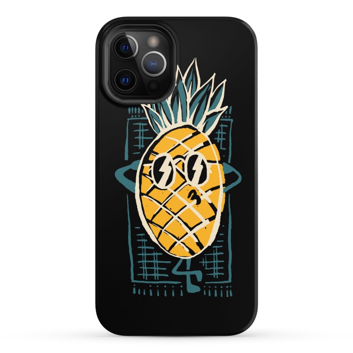 iPhone 12 Pro StrongFit Pineapple Sunbathe 1 by Afif Quilimo