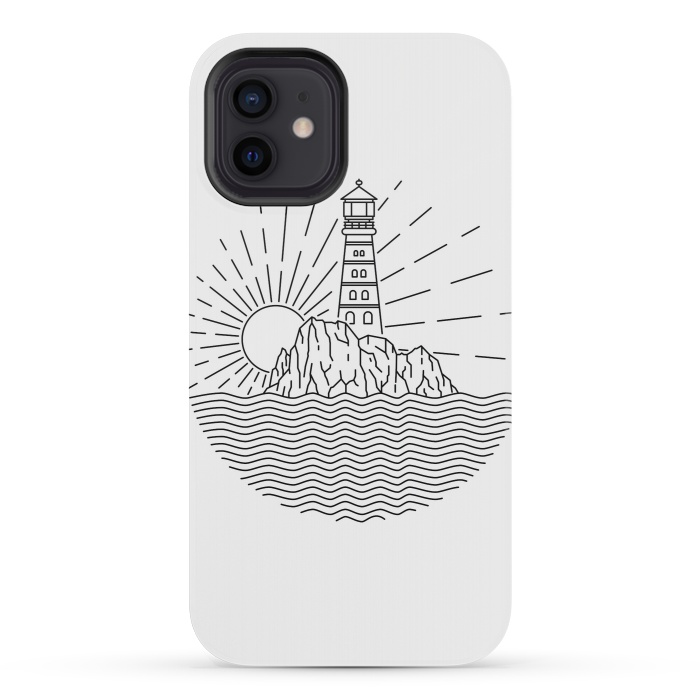 iPhone 12 mini StrongFit Lighthouse 1 by Afif Quilimo