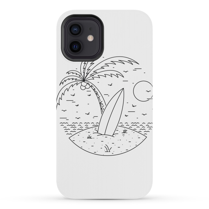 iPhone 12 mini StrongFit Surf Board by Afif Quilimo
