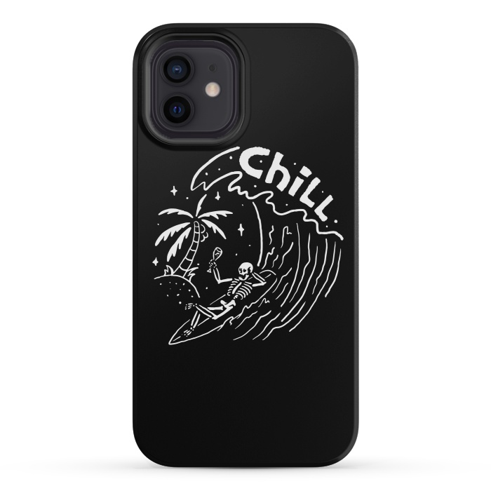 iPhone 12 mini StrongFit Surf and Chill by Afif Quilimo