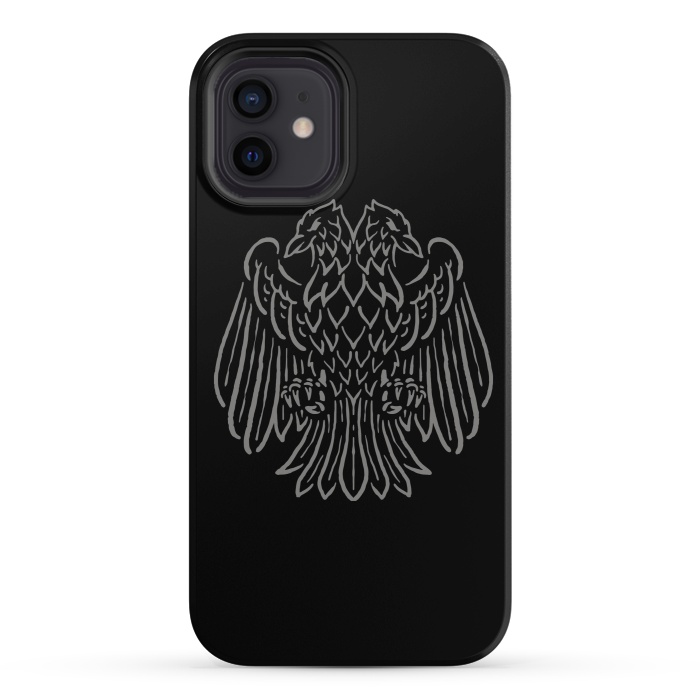 iPhone 12 StrongFit Bird Two Head by Afif Quilimo