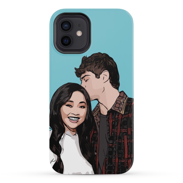 iPhone 12 mini StrongFit Lara jean and peter  by Jms