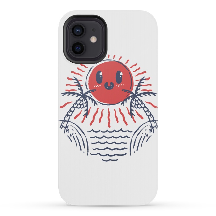iPhone 12 mini StrongFit Hello Sunset by Afif Quilimo