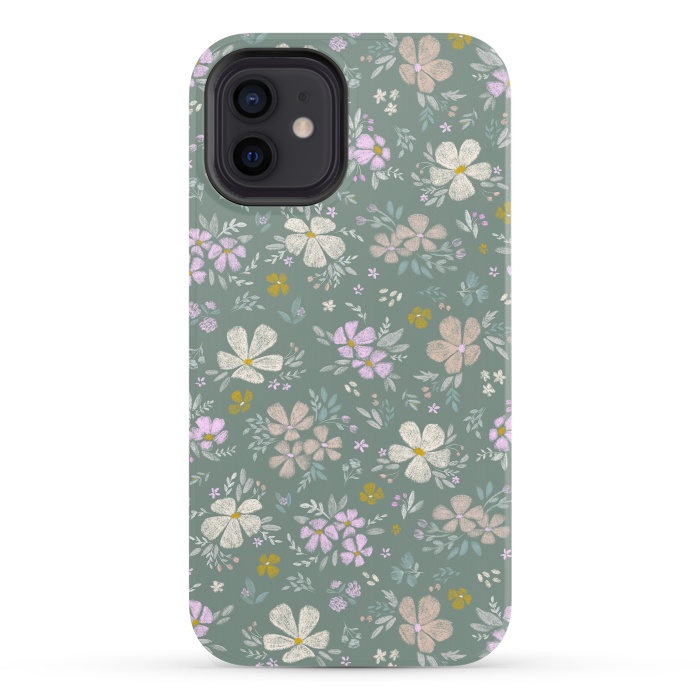 iPhone 12 StrongFit Spring Bouquet by Tishya Oedit