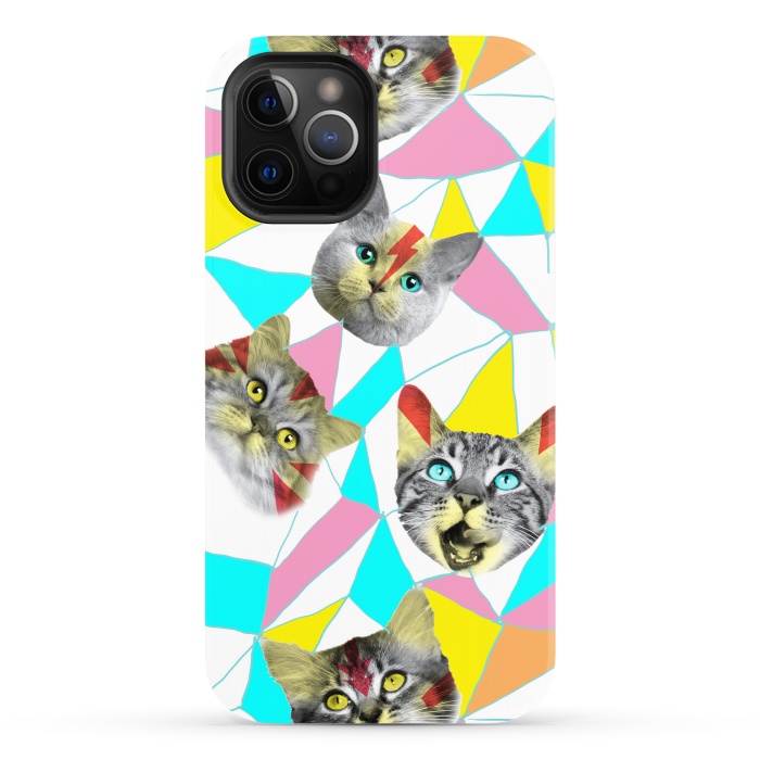 iPhone 12 Pro StrongFit Cats Band by Ali Gulec