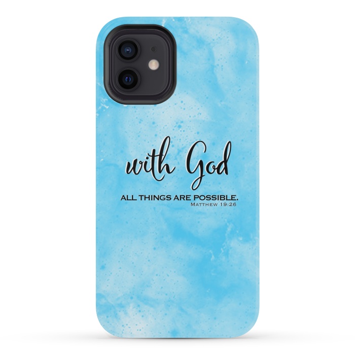iPhone 12 mini StrongFit With God by Jms