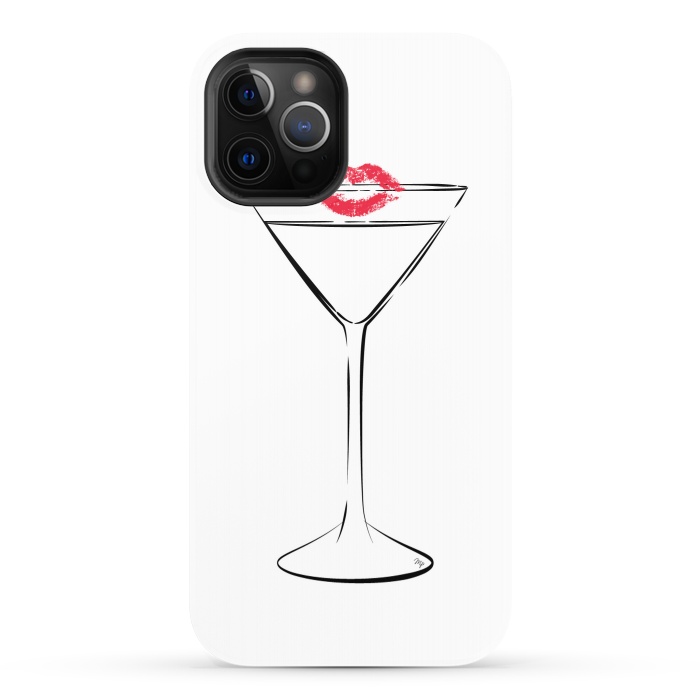 iPhone 12 Pro StrongFit Martini Kiss by Martina