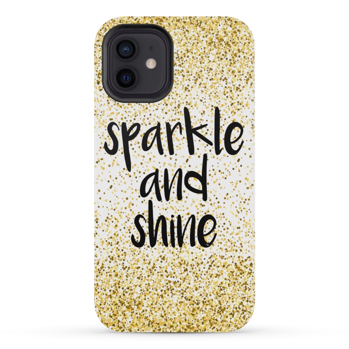 iPhone 12 mini StrongFit Sparkle and Shine by Martina