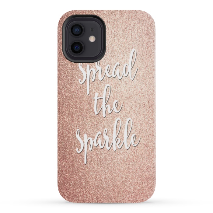 iPhone 12 mini StrongFit Spread the sparkle by Martina
