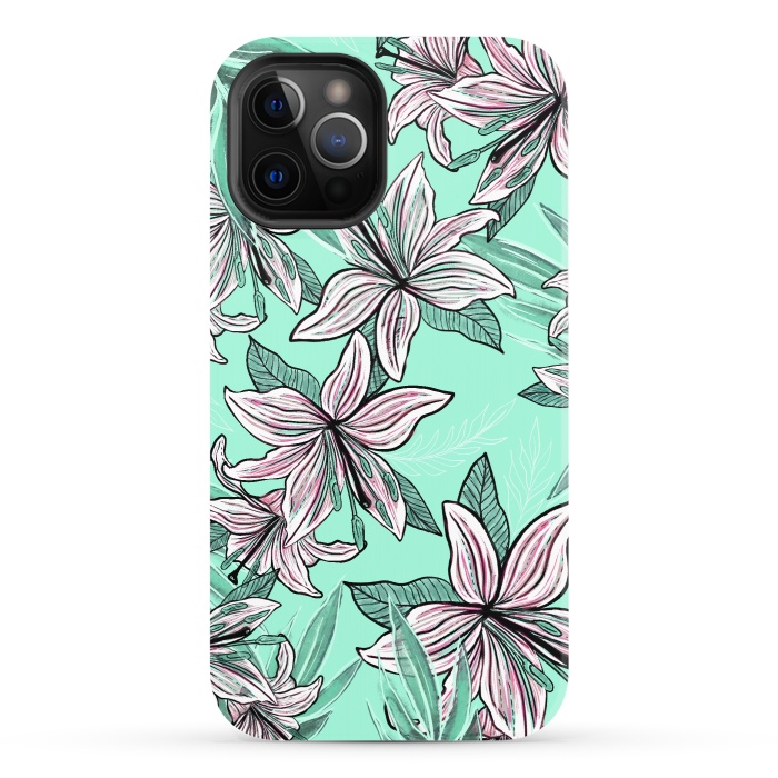 iPhone 12 Pro StrongFit Dancing Lilly  by Rose Halsey