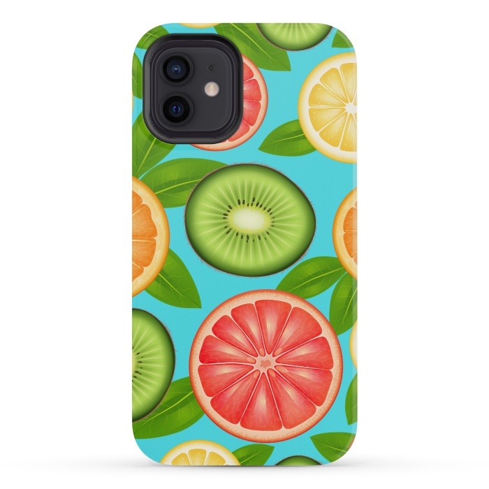 iPhone 12 mini StrongFit fruits love summer by MALLIKA