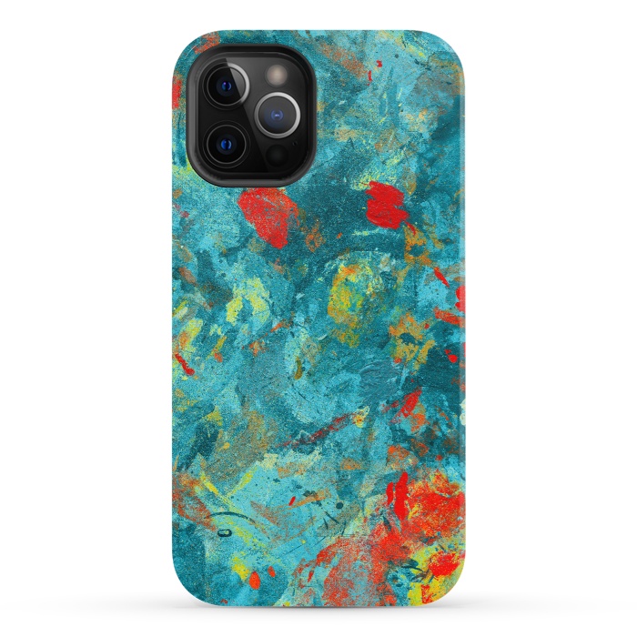 iPhone 12 Pro StrongFit River flowers by Steve Wade (Swade)