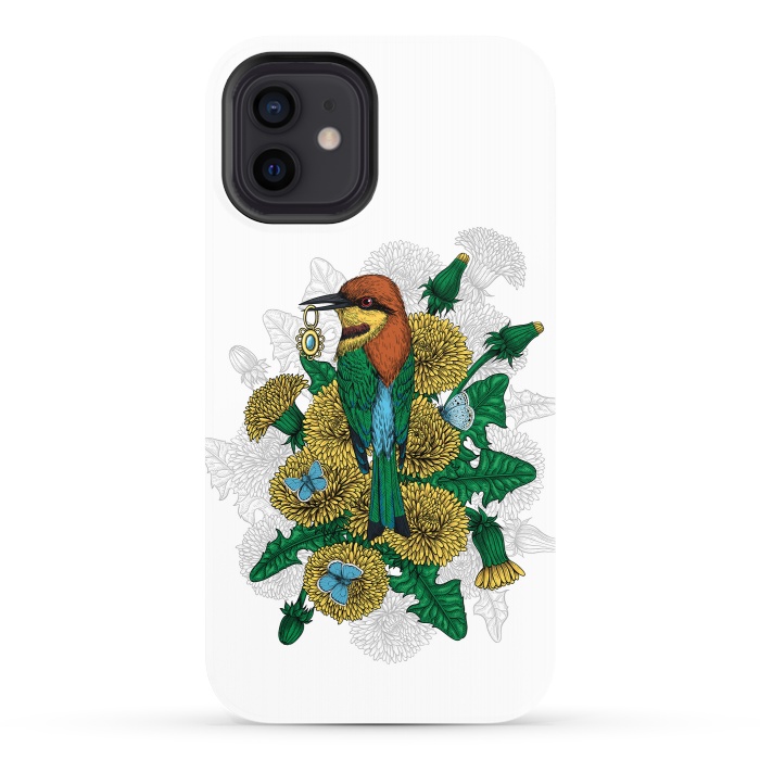 iPhone 12 StrongFit The bee eater with the golden pendant by Katerina Kirilova