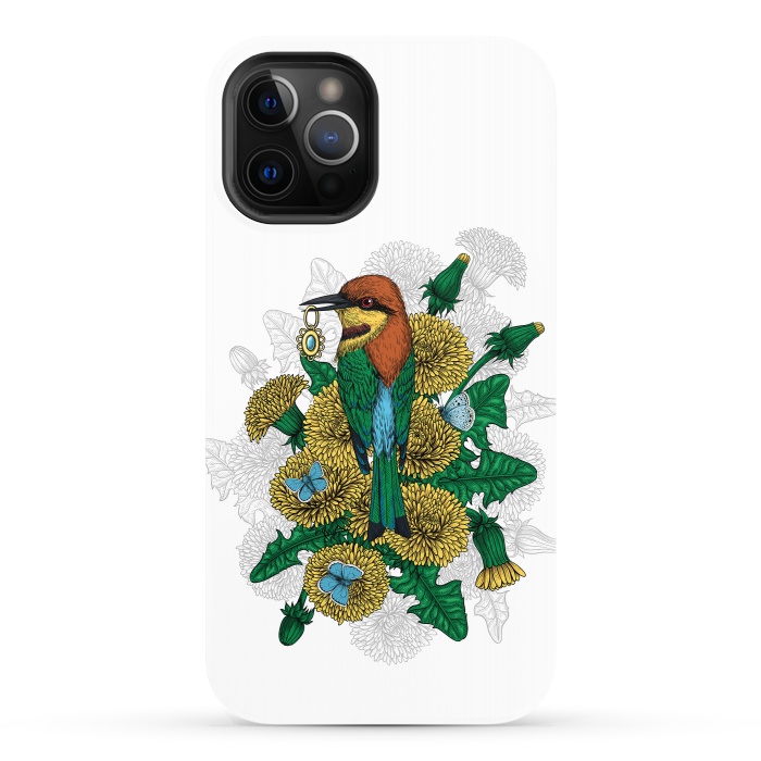 iPhone 12 Pro StrongFit The bee eater with the golden pendant by Katerina Kirilova