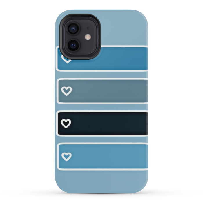 iPhone 12 mini StrongFit Blue bar by CAS