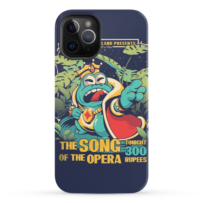 iPhone 12 Pro StrongFit King of the opera by Ilustrata