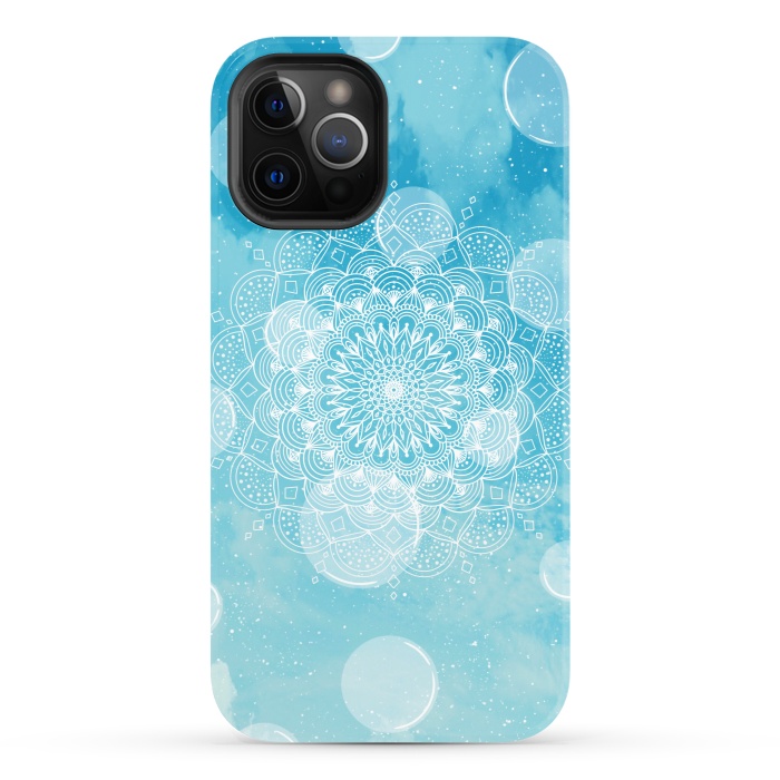 iPhone 12 Pro StrongFit Mandala bubbles by Jms