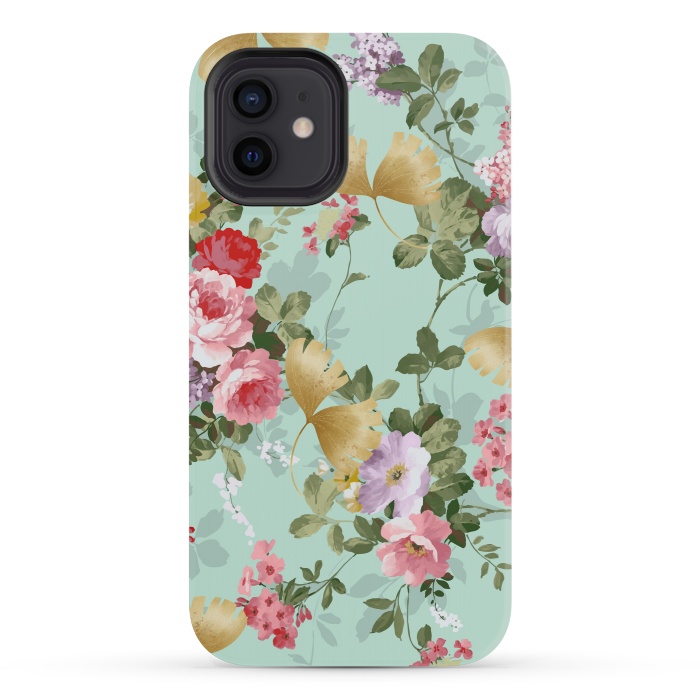 iPhone 12 mini StrongFit Where Flowers Bloom So Does Hope by Uma Prabhakar Gokhale