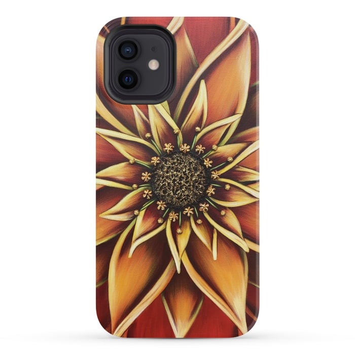 iPhone 12 mini StrongFit Persimmon  by Denise Cassidy Wood
