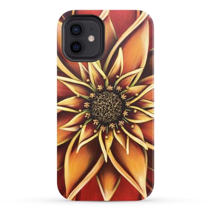 iPhone 12 StrongFit Persimmon  by Denise Cassidy Wood