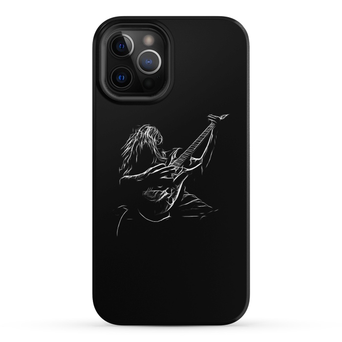 iPhone 12 Pro StrongFit Guitarist  by Winston