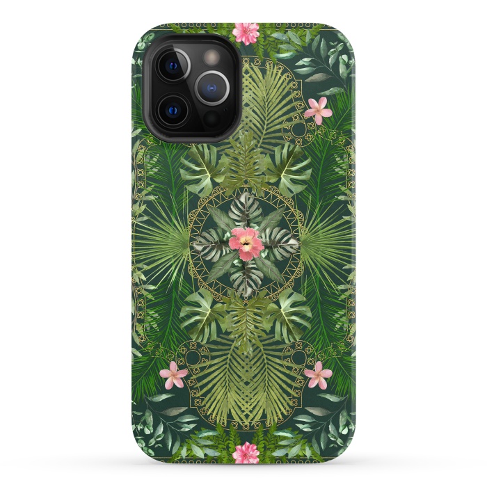 iPhone 12 Pro StrongFit Tropical Foliage 15 by amini54