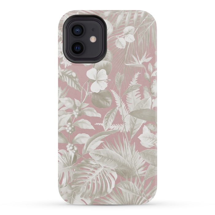 iPhone 12 mini StrongFit Tropical Foliage 12 by amini54