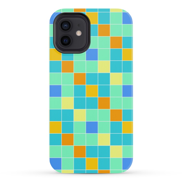 iPhone 12 mini StrongFit Squares  by Winston