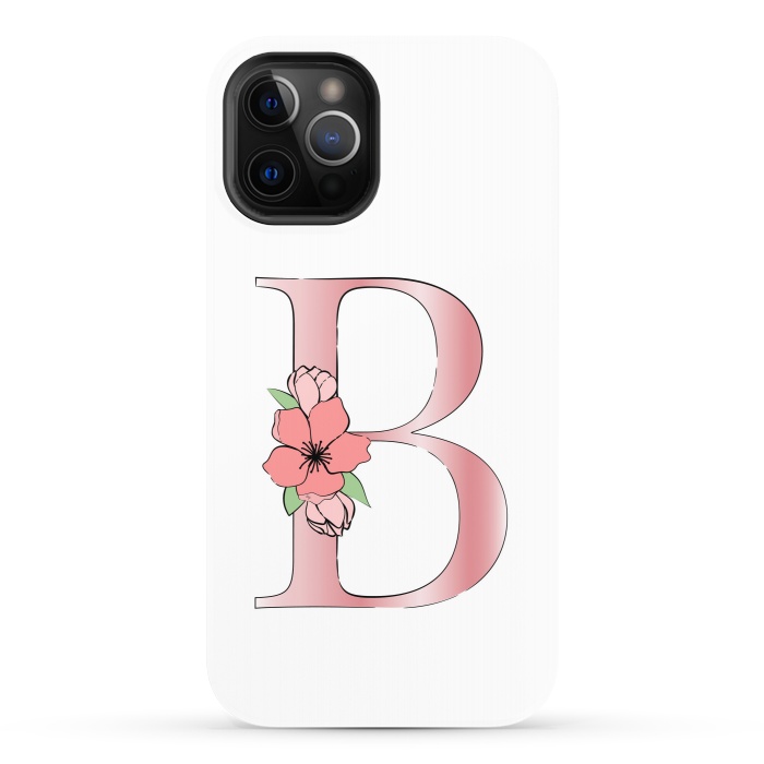 iPhone 12 Pro StrongFit Monogram Letter B by Martina