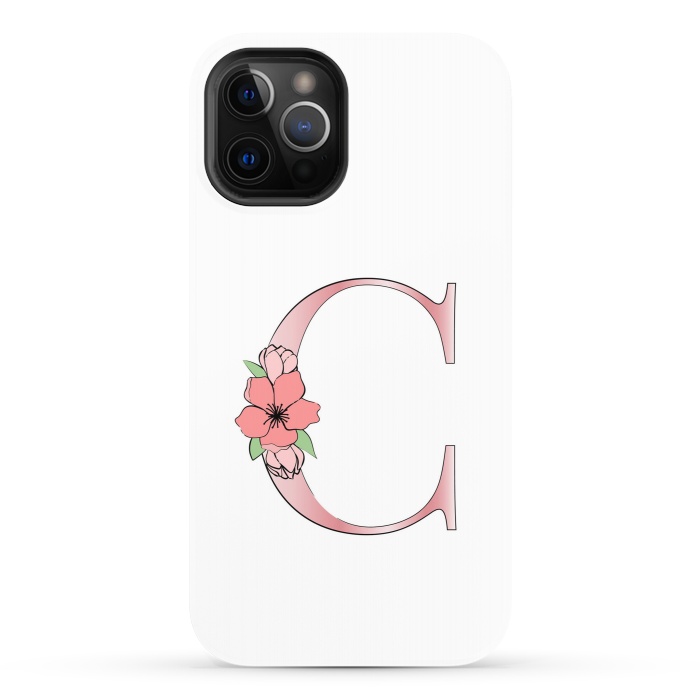 iPhone 12 Pro StrongFit Monogram Letter C by Martina