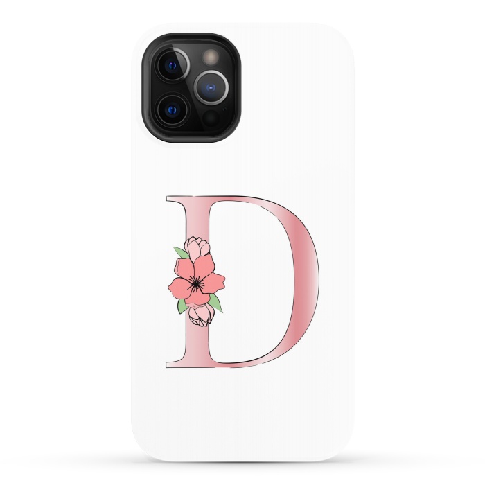 iPhone 12 Pro StrongFit Monogram Letter D by Martina