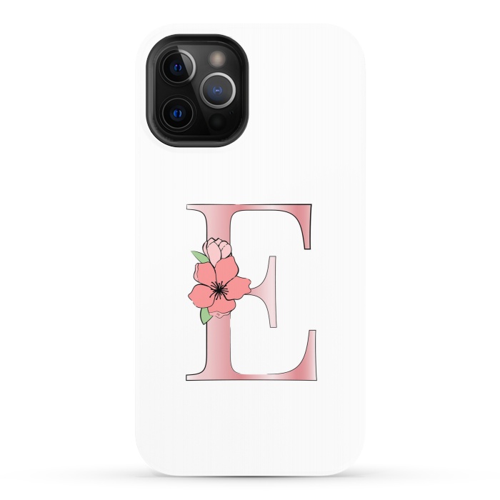 iPhone 12 Pro StrongFit Monogram Letter E by Martina