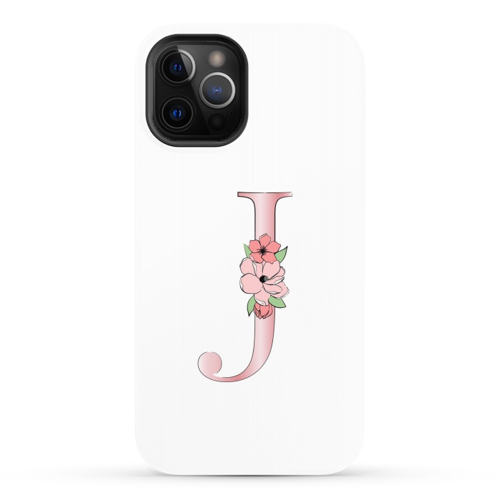 iPhone 12 Pro StrongFit Monogram Letter J by Martina