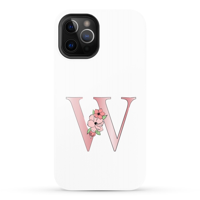 iPhone 12 Pro StrongFit Monogram Letter W by Martina