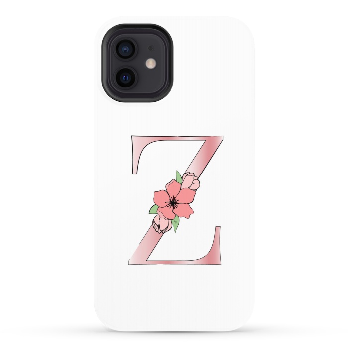 iPhone 12 StrongFit Monogram Letter Z by Martina