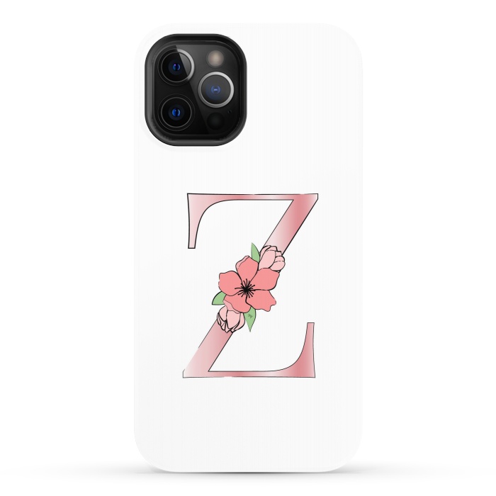 iPhone 12 Pro StrongFit Monogram Letter Z by Martina