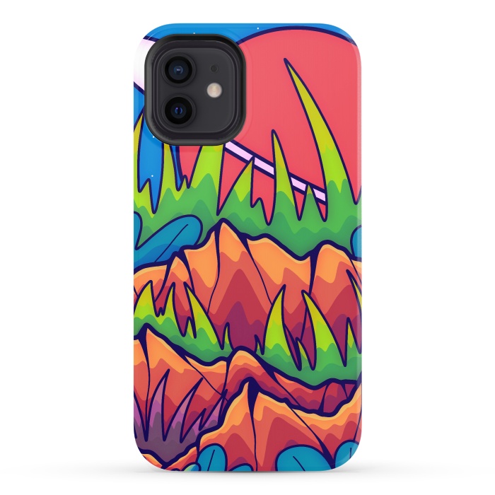 iPhone 12 StrongFit A tropical space world by Steve Wade (Swade)