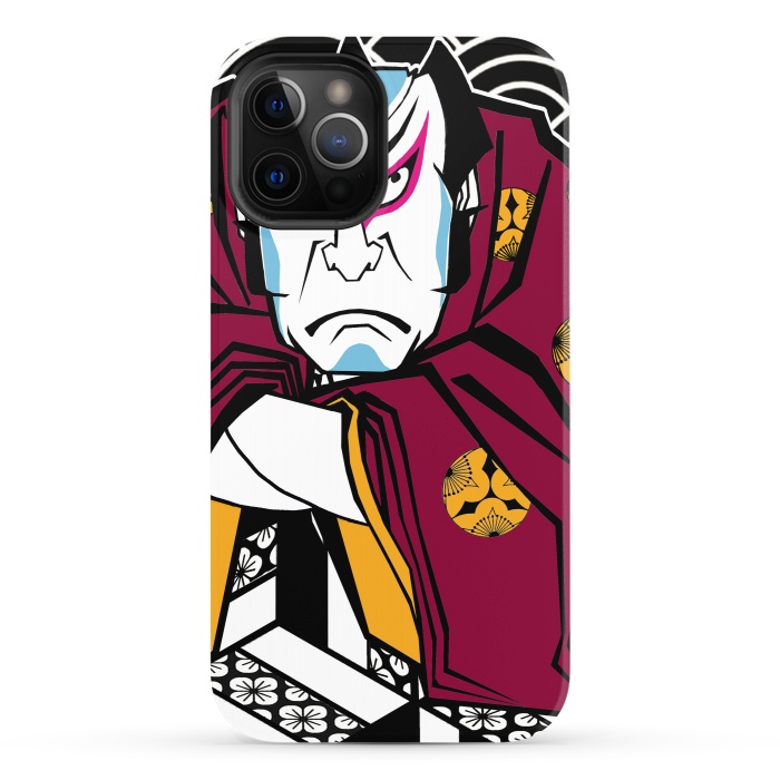 iPhone 12 Pro StrongFit Grumpy Sam by Milo "Mr Lucky" Marcer