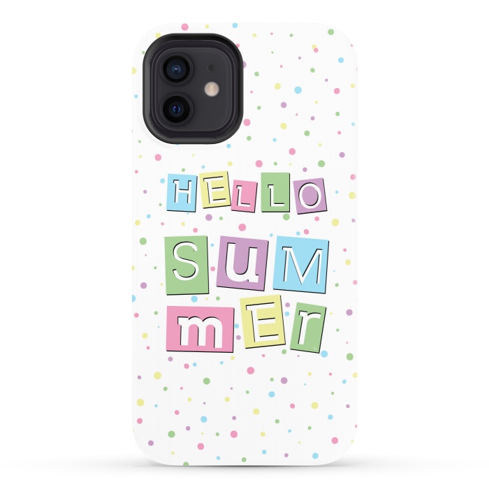 iPhone 12 StrongFit Hello Summer by Martina