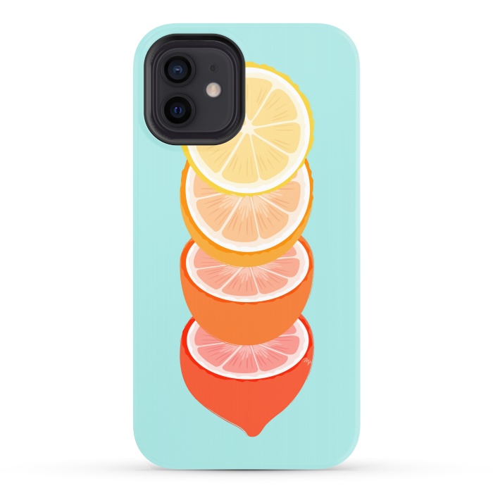 iPhone 12 StrongFit Citrus Love by Martina
