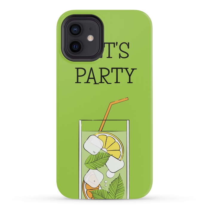iPhone 12 mini StrongFit Let's Party by Martina