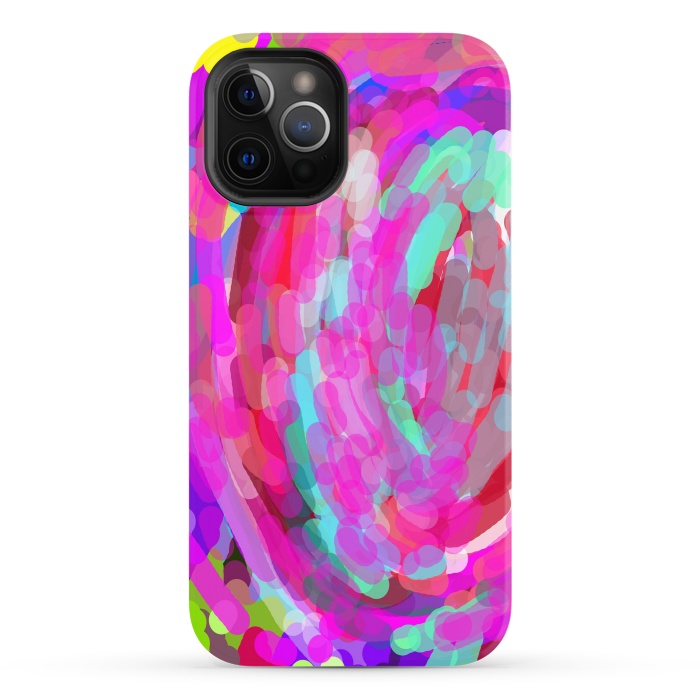 iPhone 12 Pro StrongFit Colorful love by Josie