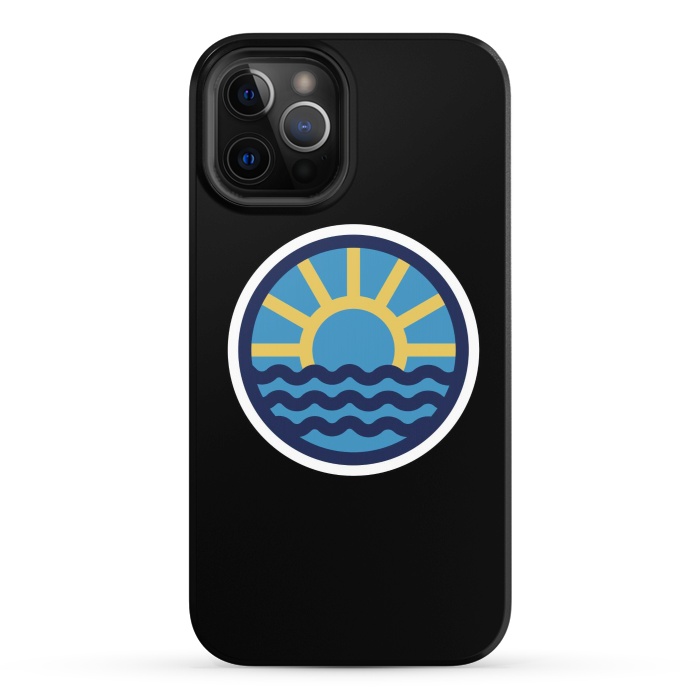 iPhone 12 Pro StrongFit Sun Beach by Afif Quilimo