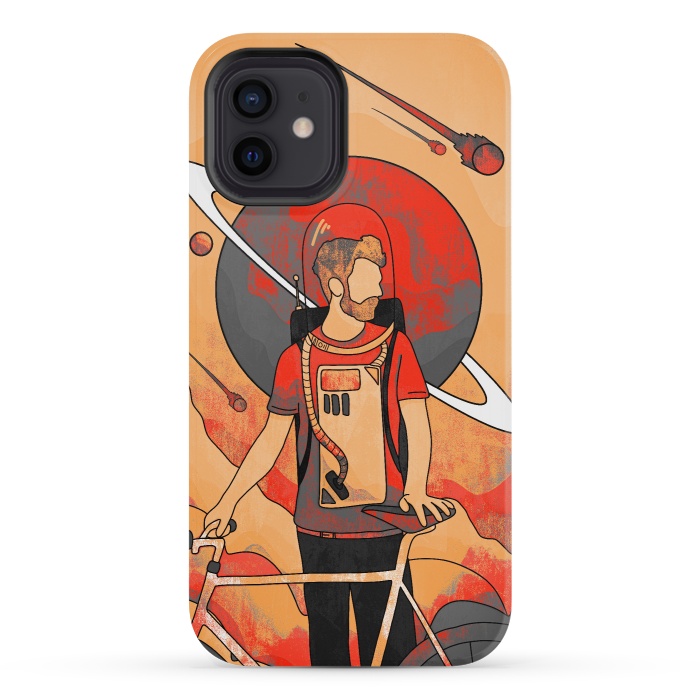 iPhone 12 mini StrongFit A traveller of Mars by Steve Wade (Swade)