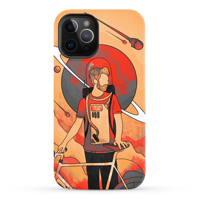 iPhone 12 Pro StrongFit A traveller of Mars by Steve Wade (Swade)